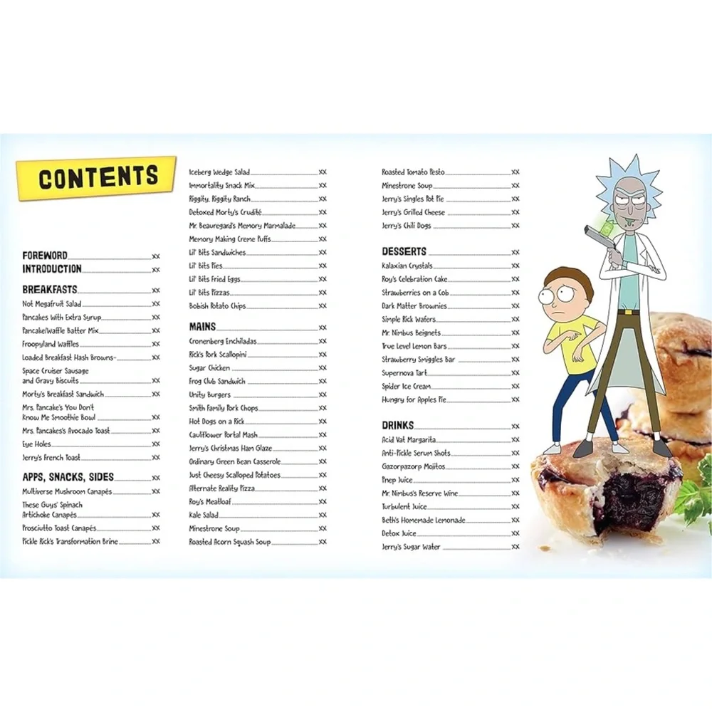 Adult Swim Rick and Morty- The Official Cookbook